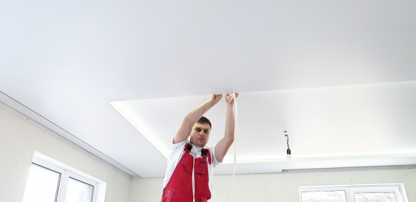 Светопрозрачные натяжные потолки