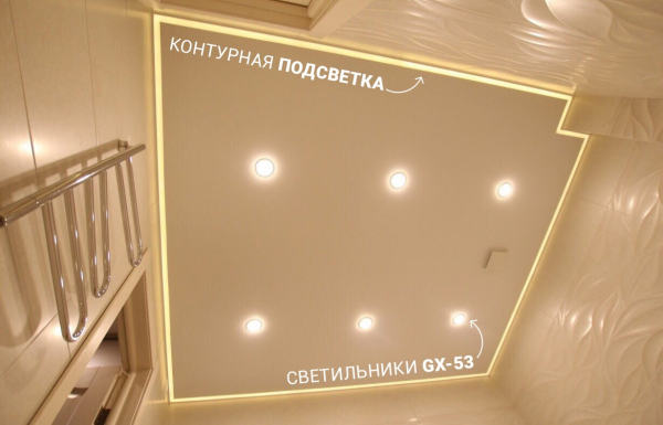 Светопрозрачные натяжные потолки