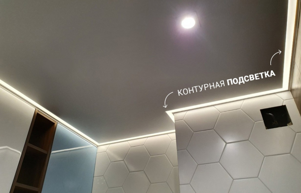 Светопрозрачные натяжные потолки